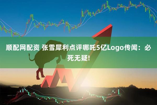 顺配网配资 张雪犀利点评哪吒5亿Logo传闻：必死无疑!